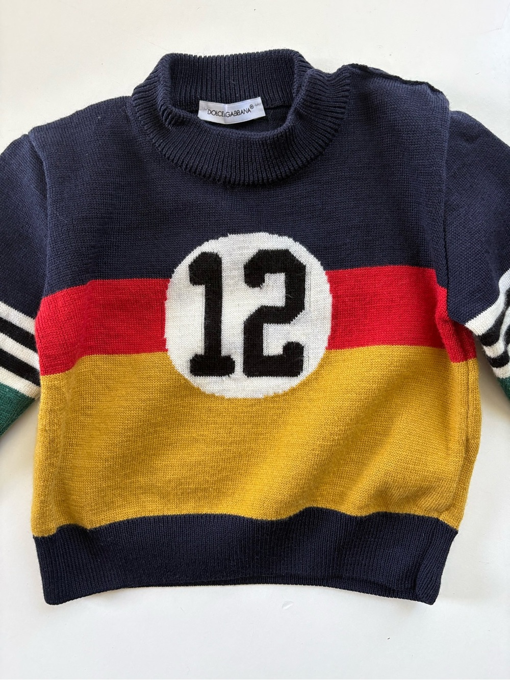 Dolce & Gabbana Authentic Wool Baby Sweater 12-18 mos - Picture 3 of 11